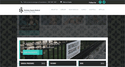 Desktop Screenshot of berkeleysquaremedical.com